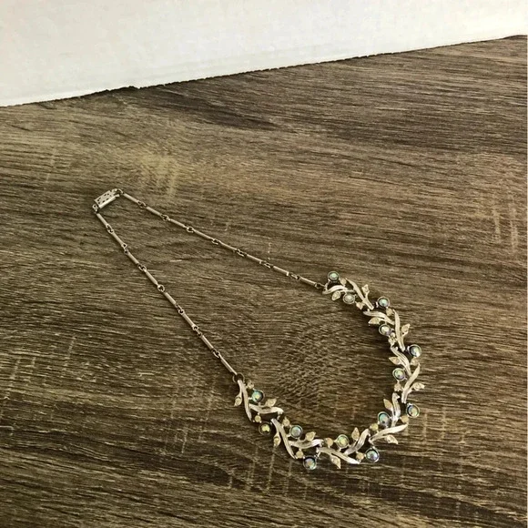 Vtg Rhinestone  Necklace - Picture 6 of 9